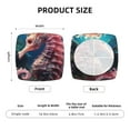 thumbnail image 6 of Uemuo Ocean Seahorse Pattern Waterproof Square Couch Cushion Covers, Magic Sofa Covers Washable, Stretch Sofa Seat Cushion Slipcovers, 6 of 9