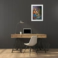 thumbnail image 3 of Lund, Denton 11x14 White Modern Wood Framed Museum Art Print Titled - Peace Offering, 3 of 4