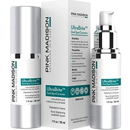 UltraBrite Dark Spot Corrector Best Age Spot Remover for Face Hands Body 1 (Best Color Contacts For Brown Skin)