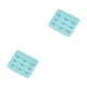 thumbnail image 3 of Qarigey Correa de extensión Extensores de sujetador Hebilla 3 Accesorios de gancho Abrazadera elástica Clips ajustables Reemplazo 3 filas azul brillante 2piezas, 3 of 6