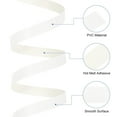 thumbnail image 3 of Biselado de borde de cloruro de polivinilo Uxcell 3/4 pulgadas x 33 pies con adhesivo autoadhesivo y plano blanco, 3 of 5