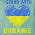 thumbnail image 3 of CafePress - Ukrainian Lover I Stand With Ukraine Heart T Shirt - Womens Comfort Colors® Shirt, 3 of 4