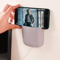 thumbnail image 4 of 6 Pieces Wall Mounted Phone Holder Self-adhesive Organizer Storage Boxes (a-1b), 4 of 5