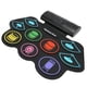 thumbnail image 4 of 9 Pads de Batería Electrónica de Color Juego de Pads de Práctica de Batería Portátil de Voz Externa Soporte BT 100‑240V Enchufe de Reino Unido, 4 of 10