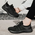 thumbnail image 5 of YOURDIARY Womens Sneakers Lightweight Breathable Mesh Lace-Up Walking Shoes, 5 of 9