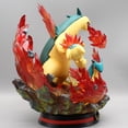 thumbnail image 2 of Figura de Pokémon Typhlosion Cyndaquil Evolution de 27cm, figura de acción de huevo Gk, modelo de estatua de Pvc, muñeca, adornos coleccionables, juguetes, 2 of 5