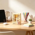 thumbnail image 4 of 6‑Piece Kawaii Stationery Set, Cute Stationery Mini Office Supply Kit, Including Pencils, Eraser, Ruler and Pencil Sharpener, Ideal Gifts for Hoilday(Yellow), 4 of 7