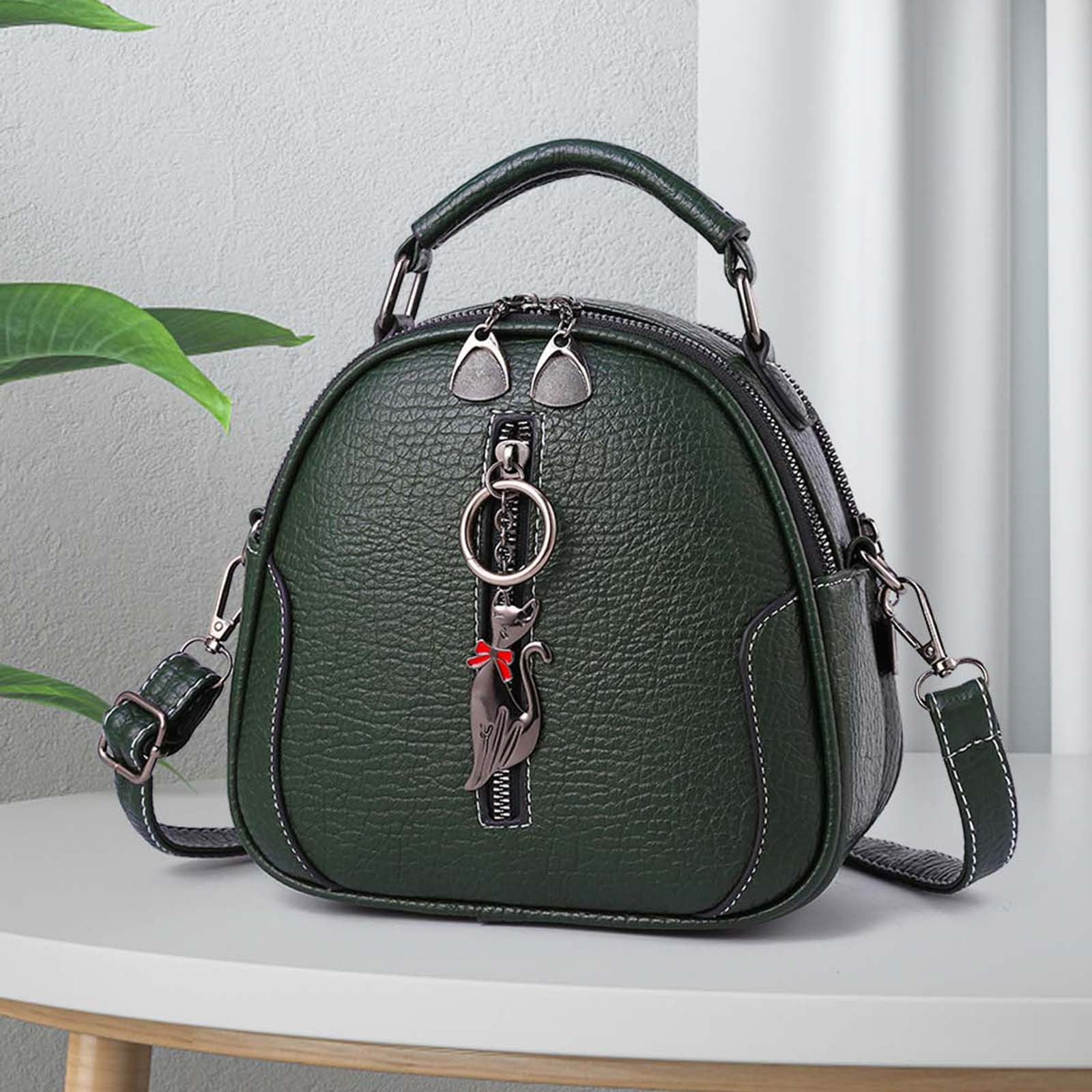 Modisza Small Top Handle Purse for Women Crossbody Satchel Handbag Barrel Bag Travel Shoulder Tote
