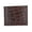 Brown, variant on Mens Leather Wallets Ostrich Snakeskin Alligator Print Trifold Bifold to Choose