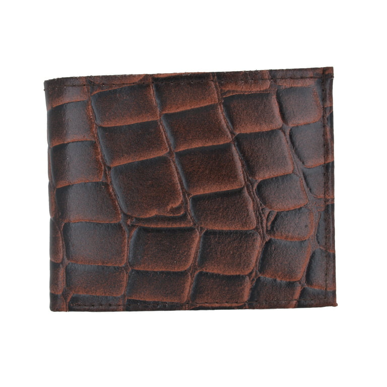Dark Brown Alligator Wallet