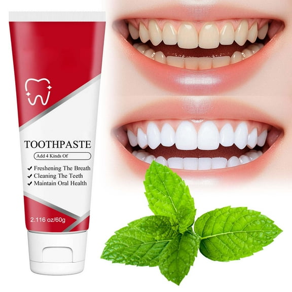 HYLLai Advanced Stain Removing Toothpaste, Whitens Coffee, Tea & Wine Stains, Enamel Protection, 80g