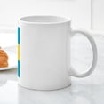 thumbnail image 5 of CafePress - Bahamas Flag Mug - 11 oz Ceramic Mug - Novelty Coffee Tea Cup, 5 of 6