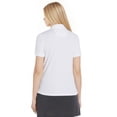 thumbnail image 2 of Callaway Apparel CGW780 Ladies Micro Texture Polo-White-2XL, 2 of 6