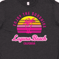 thumbnail image 4 of Inktastic Summer Enjoy the Sunshine Laguna Beach California in Pink Youth T-Shirt, 4 of 5