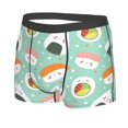 thumbnail image 2 of Fotbe Kawaii Sushi Men’s Total Support Pouch Boxer Briefs, X-Temp Cooling, Moisture-Wicking Underwear, Regular, Long-leg and Trunk-XX-Large, 2 of 9