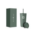 thumbnail image 1 of Vaso IRON °FLASK Classic 2.0 de acero inoxidable, 710 ml, color salvia, 1 of 7