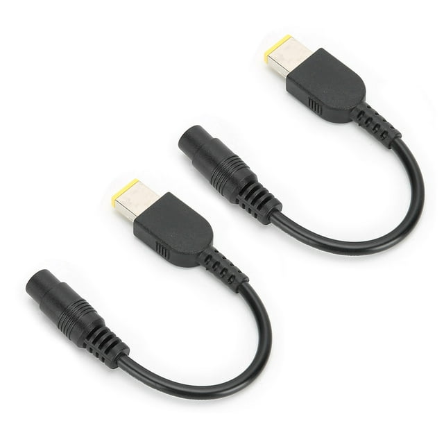 Cable Adaptador de corriente ANGGREK conversión de energía hembra a cuadrado para THINKPAD X1 Carbon YOG
