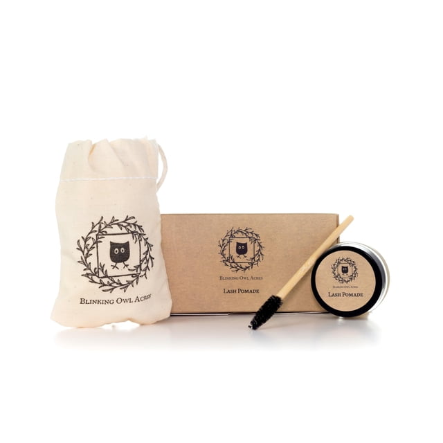 Sérum natural para el crecimiento de pestañas Lash Pomade Blinking Owl Acres