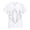 White - whitepure, variant on I.N.C Mens Mirror Graphic T-Shirt, White, Large