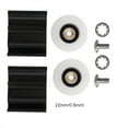 thumbnail image 1 of Ccdes Kits de Remplacement Kits de Remplacement de Roue de Porte de Serre Halls - 22mm, 1 of 7