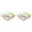 multicolor 2PCS, variant on Wiggly Cat Toy with Bell 3PCS for Pet, One Size, Gray
