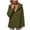 Army Green, variant on Fall Fashion Must Haves Womens Winter Warm Long Sleeve Solid Color Hooded Sweatshirt Tops Pullover with Pocket Women Fall Clothes