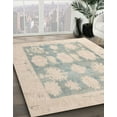 thumbnail image 2 of Ahgly Company Indoor Rectangle Abstract Sage Green Oriental Area Rugs, 5' x 7', 2 of 6