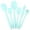Light Blue, variant on 6 Pieces Silicone Spatula Set 2 in 1 Egg Flipper Spatula Tongs,Bakeware Set of 6 Kitchen Non-Stick Ergonomic Cooking Baking Rubber Spatula,Strong Handle High Heat Resistant Spatula Food Grade