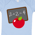 thumbnail image 4 of Inktastic Chalkboard and Apple School Boys or Girls Baby Bodysuit, 4 of 5