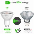 thumbnail image 5 of LED spotlight lamps warm white 5w 3000k gu10 10-pack, 5 of 5
