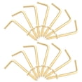 thumbnail image 4 of 50Set Golden Iron Screw Hooks for Hanging Home Office Restaurant Hotel, 4 of 9