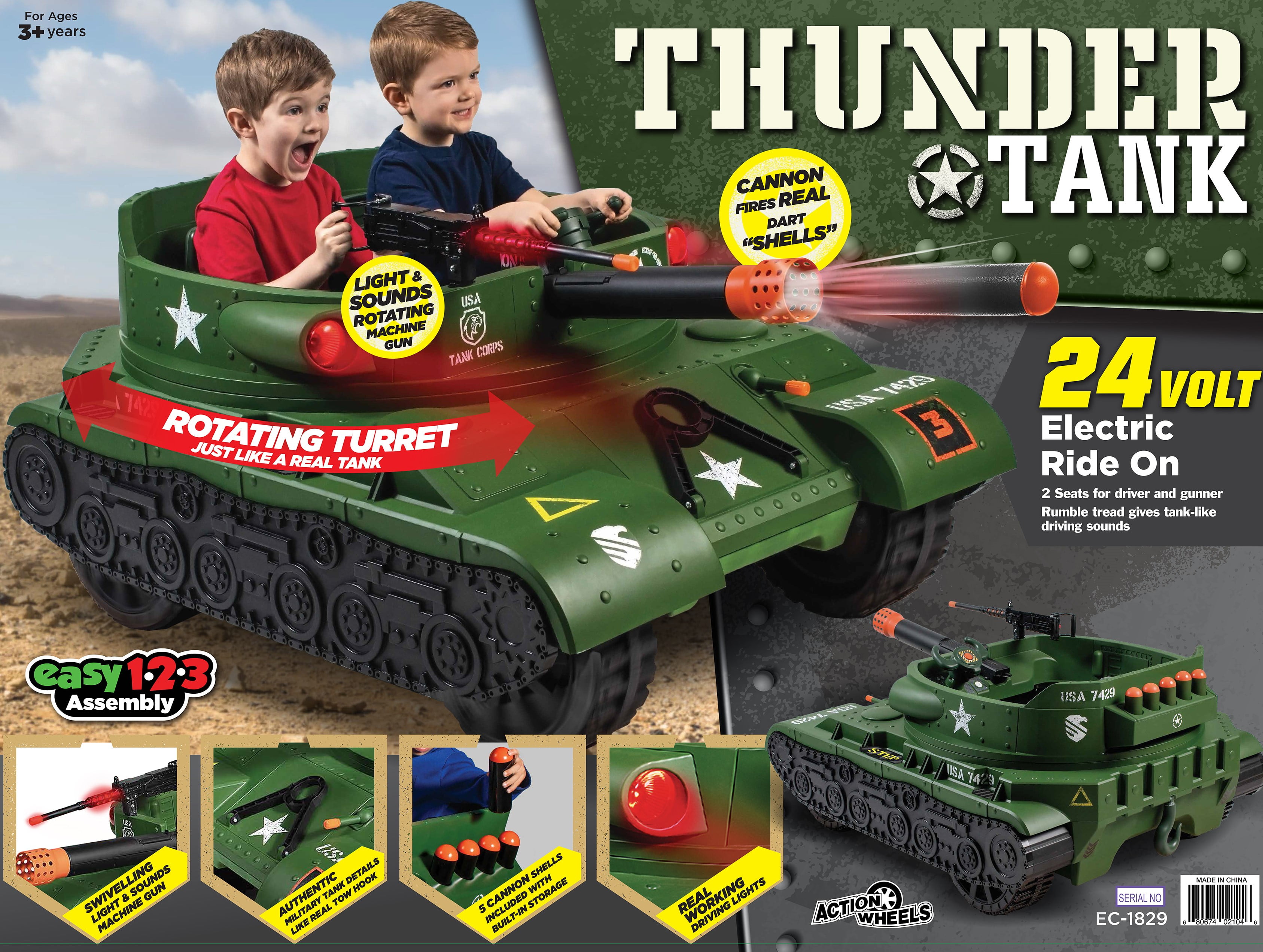 thunder tank 24 volt