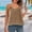 A1 Khaki, variant on Women'S Spaghetti Strap Blouse Sleeveless Boho Tank Top Summer Camisole Blouse Crew Neck Camisole Flowy Cami Shirt Cami Crop Tops Summer Beach Vacation Blouse Sleeveless Top A3 Blue 4XL