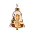 thumbnail image 6 of Mivyn Glowing Christmas Story Ornament, 4"Light-Up Mini Holiday Scene with Warm LED Light, Festive Keepsake Gift for Home Christmas Party Decoration,1PCS,Bell Shape, 6 of 6
