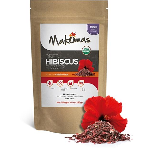 Makomas KMS000102 Organic Dried Hibiscus Flowers - Walmart ...