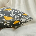 thumbnail image 3 of Home Soft Things Canary 2 Piece Throw Pillow Cover - Gray/Lemon - 14" x 26", 3 of 6