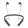 thumbnail image 3 of Monstrate Auricular compatible con Bluetooth 5.0 para colgar en el cuello Pantalla LED de energía Auriculares IPX3 Auriculares impermeables Cables de audio/vídeo, 3 of 6