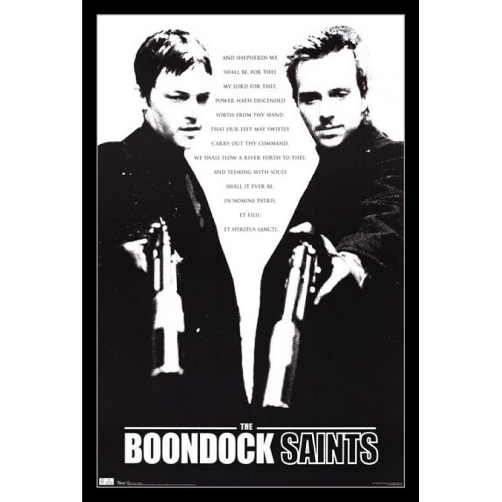 Boondock Saints - Shepherd's Prayer Laminated & Framed Poster Print (24