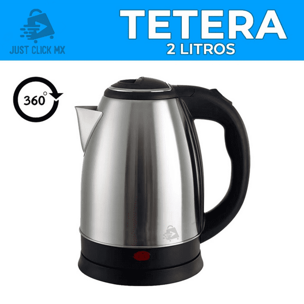 Jarra Tetera Eléctrica 2L Aluminio Calienta Rápido Cafetera Agua