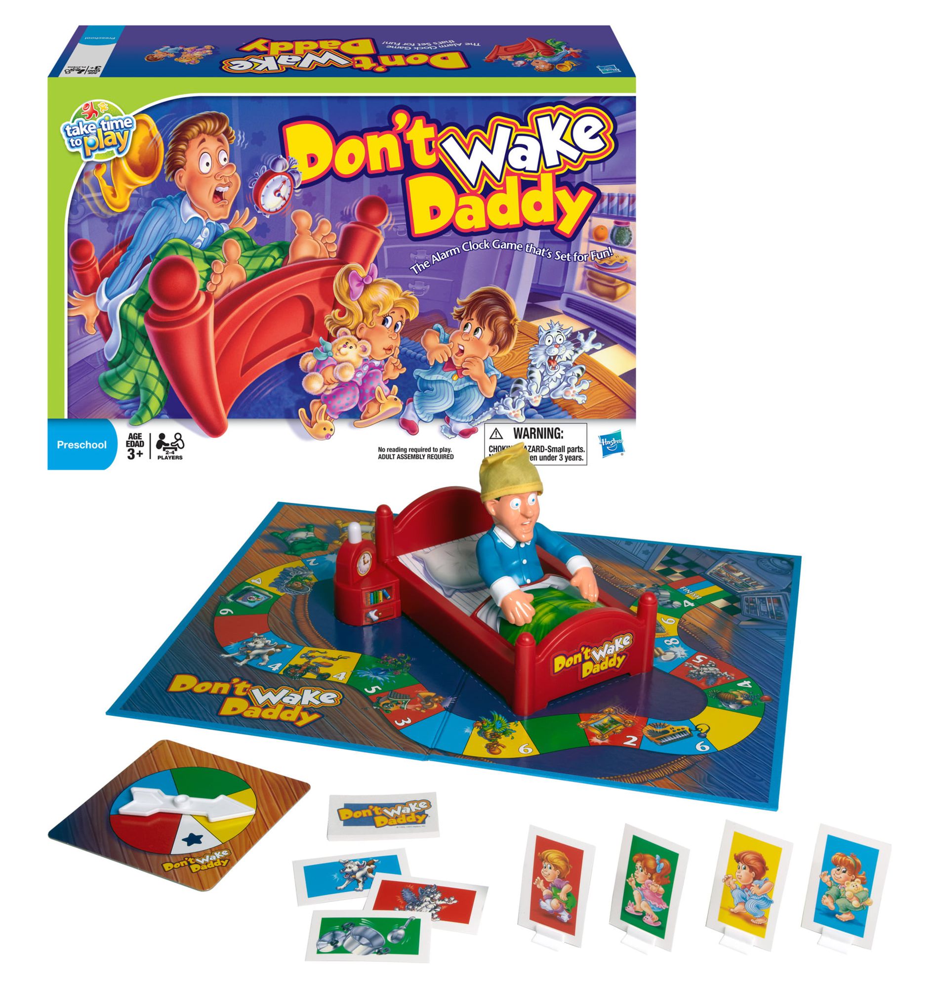 Don't Wake Daddy Board Game, Kids Board Games for 2 to 4 Players - image 4 of 8