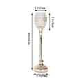 thumbnail image 2 of Efavormart Gold 16" Tall Crystal Candle Holder Goblet Votive Wedding Chandelier Decorative Centerpiece Set of 2, 2 of 11
