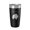 Black, variant on Pike Lake Map Tumbler Travel Mug Insulated Laser Engraved Coffee Cup Washington County Wisconsin 20 oz Maroon