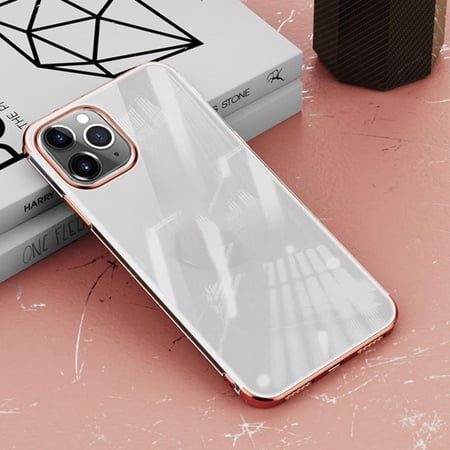 Pandaco Rose Gold Trim Clear Case For Iphone 12 Mini Walmart Canada