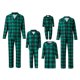 thumbnail image 1 of Conjuntos de pijamas familiares a juego Fiomva, pijamas navideños de manga larga con renos a cuadros, pijamas a rayas para mujer, ropa de dormir para las fiestas, ropa de casa, 1 of 8
