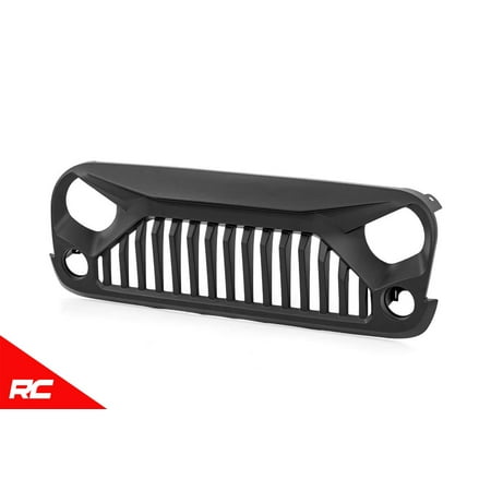 Country Replacement - Rough Country Angry Eyes Replacement Grille compatible w/ 2007-2018 Jeep Wrangler JK Angry Eyes 10524