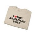 thumbnail image 3 of Armenian Armenia Wife Girlfriend Husband Sweatshirt Gifts Crew Neck Shirt, 3 of 7