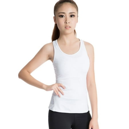 

Women s Quick-Drying Workout Vest Breathable Vest Tank Elastic casual T Shirts