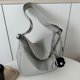 thumbnail image 4 of Bolso Hobo para mujer bolso cruzado Harajuku de moda con colgante esponjoso verde, 4 of 9
