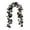 B, variant on Artificial Black Eucalyptus Garland,68.9" Faux Red Rose Floral Hanging Vine with Pumpkin Berries, Gothic Wall Mantel Door Decorative Greenery Swag, Indoor Outdoor Party Front Arch Table Ornament