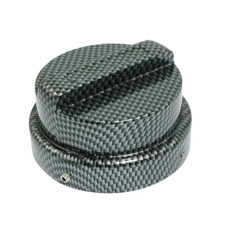 Unique Bargains Unique Bargains Universal Vehicle 73mm Dia. Metal Engine Oil Filler Fuel Cap Cover Plaid